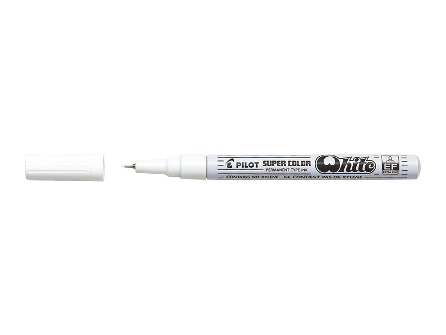 pilot-marker olejny biały extra fine    sc-s-ef 0.5mm wpc  /12/
