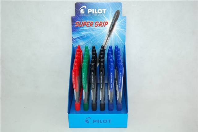 pilot długopis super grip niebieski bpgp-10r-f-l wpc /12/