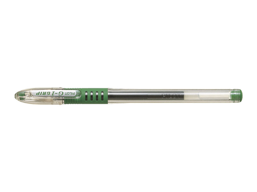 pilot-długopis żelowy g-1 grip 0.5 zielony blgp-g1-5-g wpc /12/