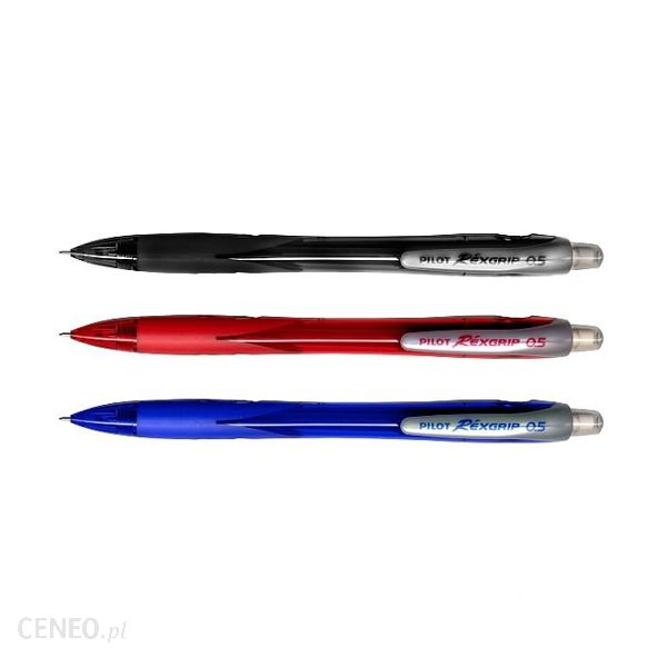 pilot-ołówek aut. 0,5mm rexgrip hrg-10r-b-g niebieski wpc