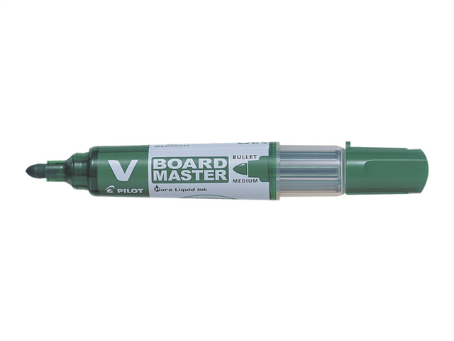 pilot marker suchościeralny zielony v   board na wymienne naboje wpc /10/