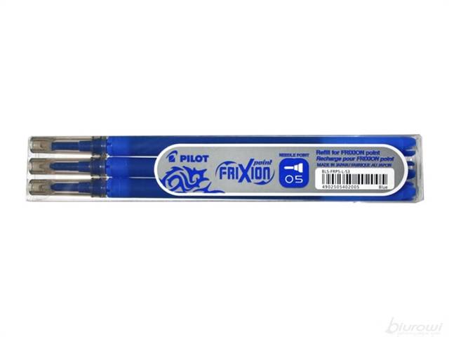 pilot wkład do pióra frixion 0.5mm      niebieski bls-frp5-l-s3 wpc /3/ /36/