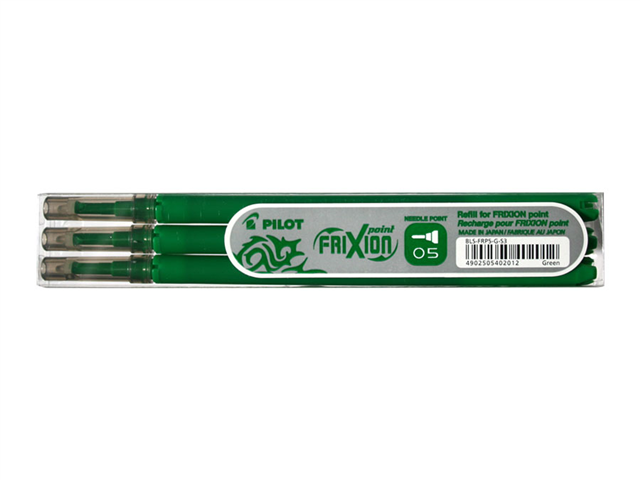 pilot wkład do pióra frixion 0.5mm zielony point  wpc /3/