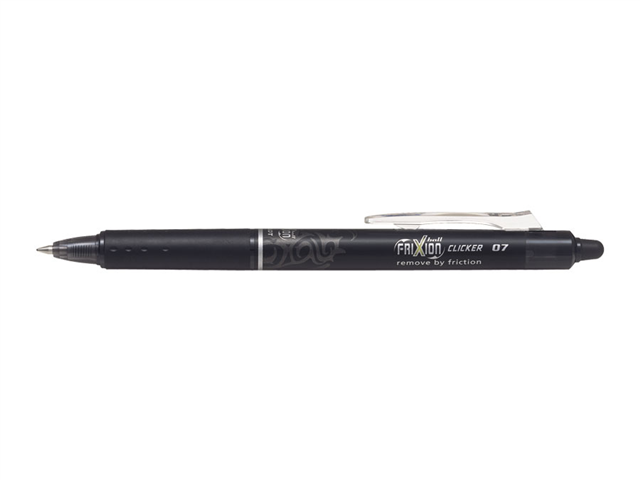 pilot pióro kulkowe frixion clicker blrt-fr7-l 0,7mm czarny wpc  /12/