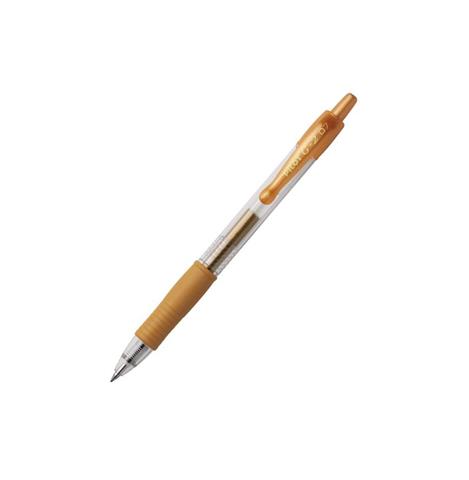 pilot długopis żelowy g-2 0.7 metallic  złoty wpc /12/