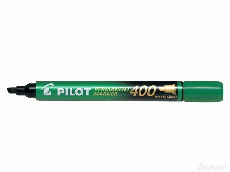 pilot marker permanentny zielony ścięty sca-400 wpc /12/
