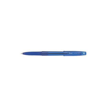pilot długopis super grip g 0.7mm ze skuwką wkład olejowy  bps-gg-f-l niebieski wpc /12/
