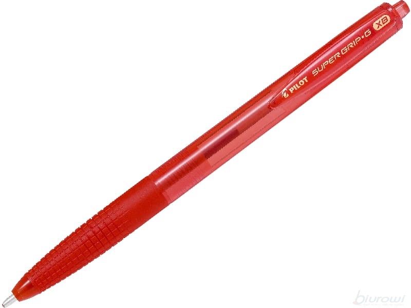 pilot-długopis super grip g automatycznyxb czerwony wpc