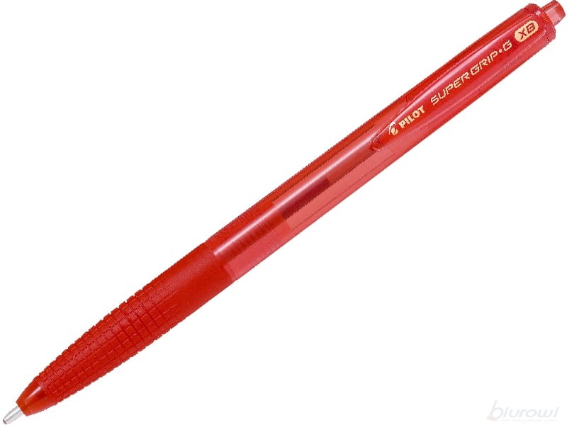 PILOT DŁUGOPIS SUPER GRIP G 1.6MM AUTOMATYCZNY CZERWONY BPGG-8R-XB WPC /12/