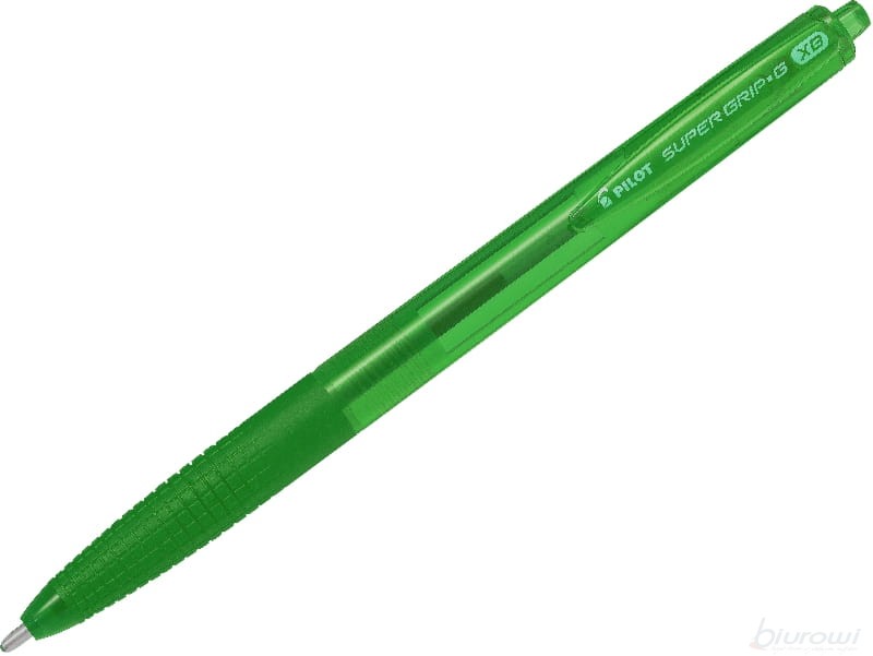 PILOT-Długopis Super Grip G automatycznyXB zielony WPC