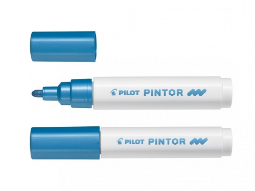 pilot marker pintor m 1.4 metaliczny niebieski wpc