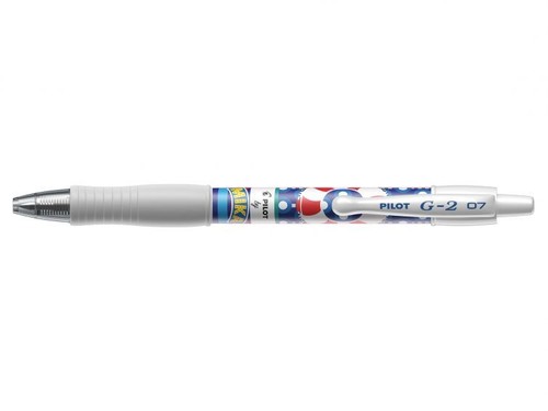 pilot-długopis żelowy g-2 0.7 niebieski bl-g2-7-wl-mkf mika limited edition /12/wpc
