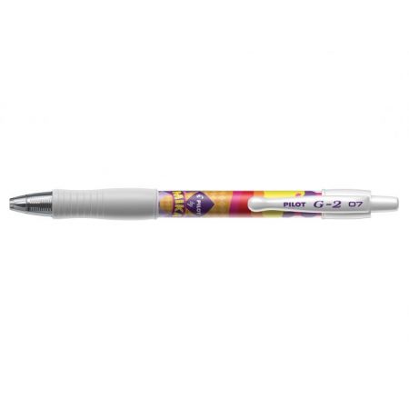 pilot-długopis żelowy g-2 0.7  fioletowybl-g2-7-wv-mkf mika limited edition /12/wpc