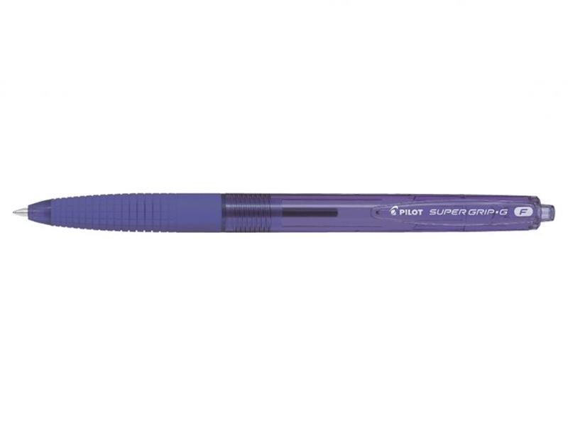 pilot długopis super grip g 0,7mm automatyczny fioletowy bpgg-8r-f-gg wpc /12/