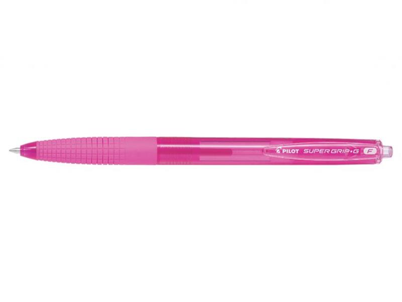 pilot długopis super grip g 0,7mm automatyczny różowy bpgg-8r-f-gg wpc /12/