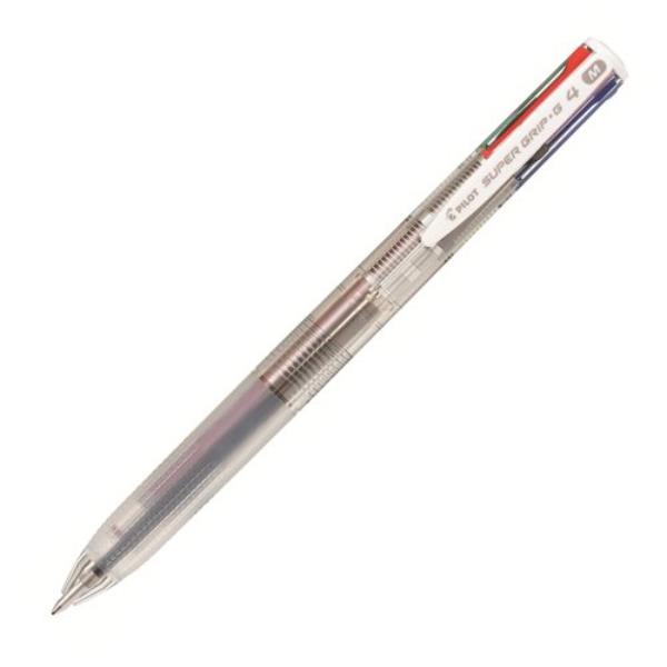 pilot długopis 4 kolorowy super grip g  transparentny bpkgg-35m-nv wpc