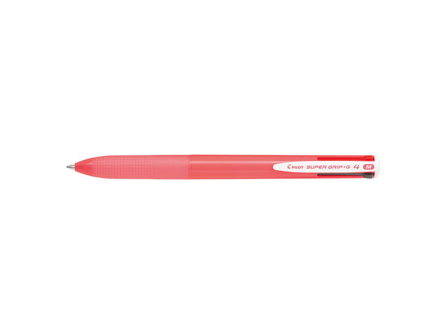 pilot długopis 4 kolorowy super grip g  różowy bpkgg-35m-p wpc