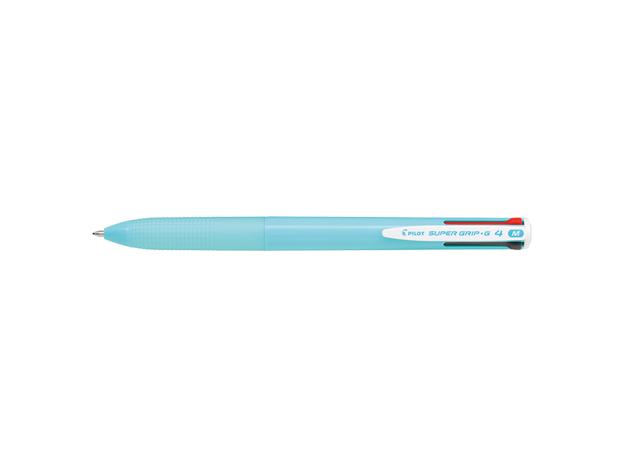 pilot długopis 4 kolorowy super grip g  lazurowy bpkgg-35m-lb wpc