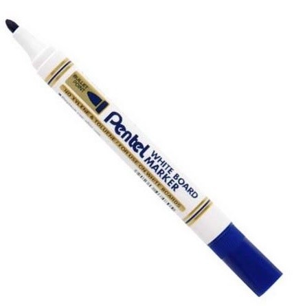 pentel marker suchościeralny niebieski  mw85 /12/