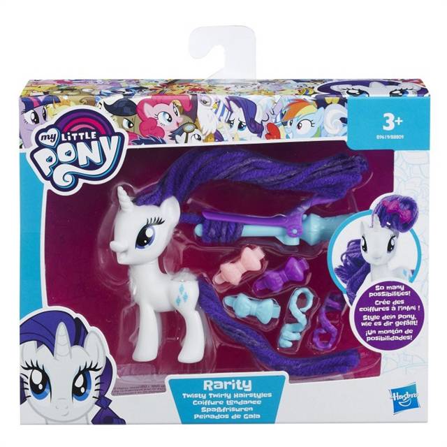 hasbro my little pony stylowa grzywa rarity