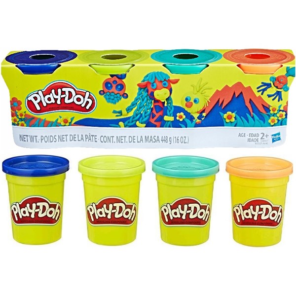 HASBRO PLAY-DOH ZESTAW 4 KOLORÓW B5517  SŁODKIE KOLORY E4867