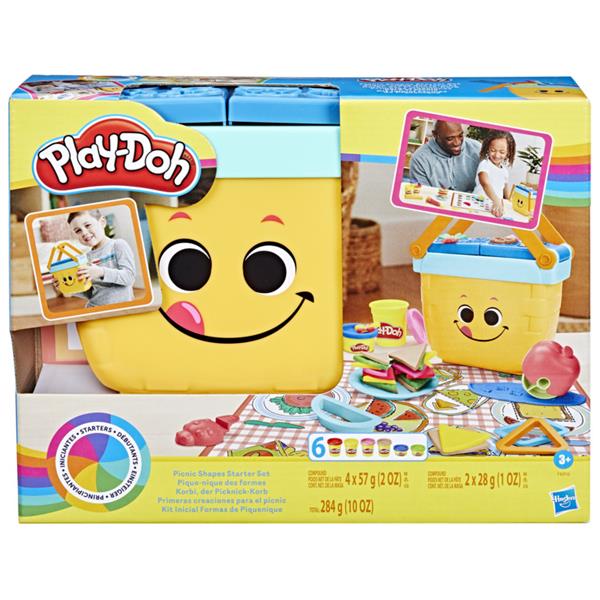 HASBRO PLAY-DOH ZESTAW STARTERS PIKNIK INAUKA KSZTAŁTÓW F6916