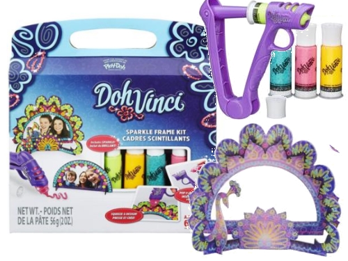 hasbro play-doh vinci diamentowa ramka  b4933