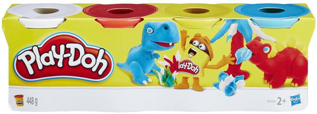 HASBRO PLAY-DOH ZESTAW 4 KOLORÓW B5517