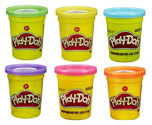HASBRO PLAY-DOH TUBA POJEDYŃCZA NA TACCE B6756