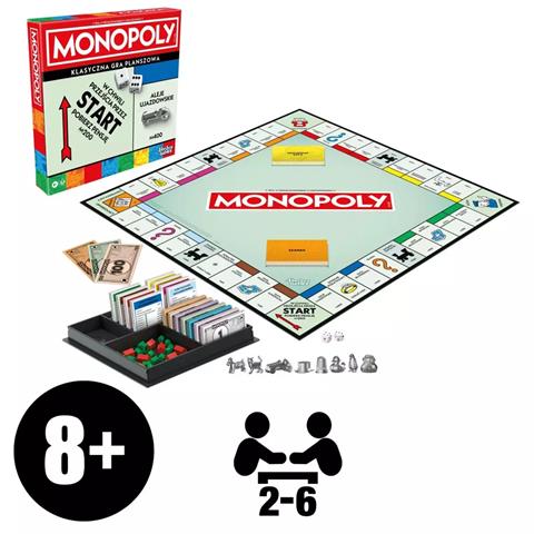 HASBRO GRA MONOPOLY G0009 NOWA WERSJA
