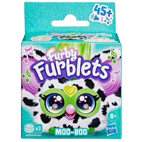 HASBRO FURBY FURBLETS INTERAKTYWNA MASKOTKA MOO-BOO