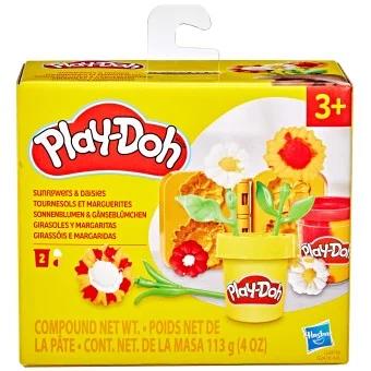 HASBRO PLAY-DOH CIASTOLINA ZESTAW SŁONECZNIKI I STOKROTKI 93338