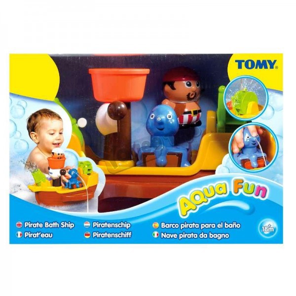 TOMY TOOMIES STATEK PIRACKI DO KĄPIELI E71602