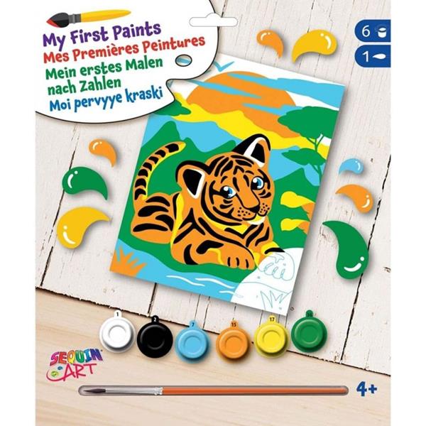 sequin art malowanie po numerach tygrys 2011