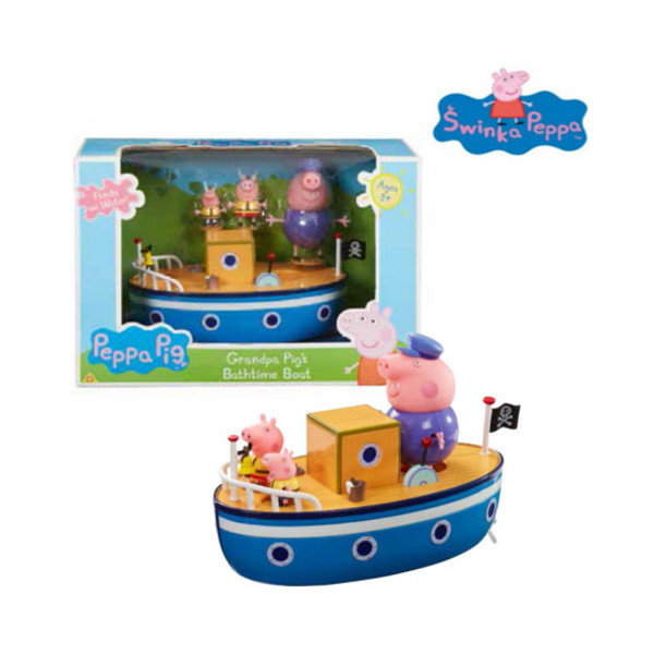 **tm toys peppa-łódka z trzema figurkami05060