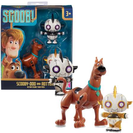 scooby-doo and rottens 3 figurki        orbico