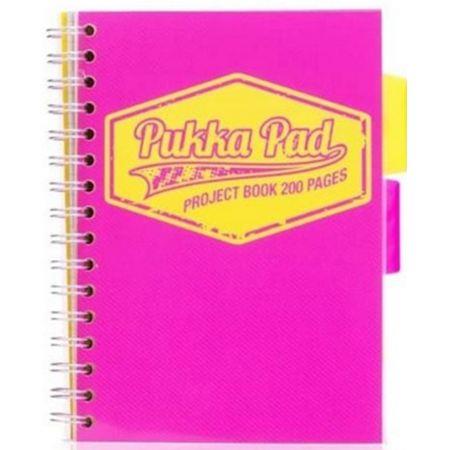 pukka-projekt book neon a5 # różowy     wpc