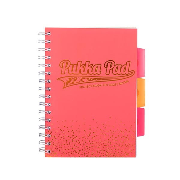 pukka-kołozeszyt a5 200 stron pukka pad project book 8249-bls(sq) wpc /3/