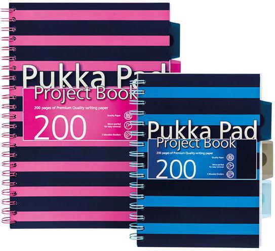 pukka-project book navy a5 # różowy niebieski wpc