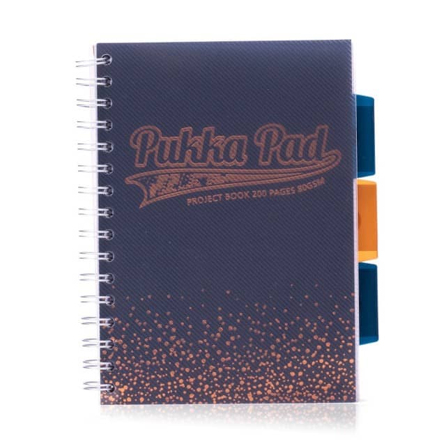 pukka-kołozeszyt a4 200 stron pukka pad project book 8248-bls(sq) /3/ wpc