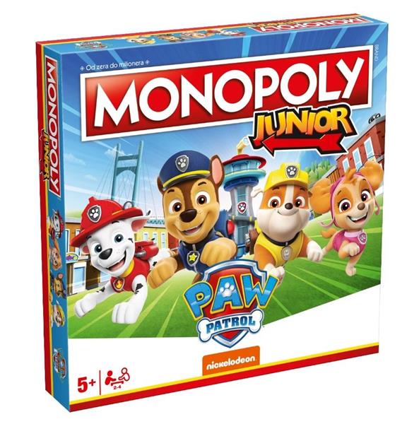 winning moves gra monopoly junior psi patrol wm04163