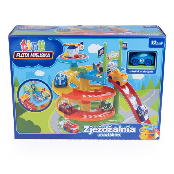 DUMEL FLOTA MIEJSKA TINY ZJEŻDZALNIA Z AUTKIEM 73131