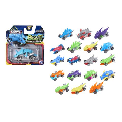 TEAMSTERZ AUTO WYŚCIGOWE BEAST MACHINES 7.5CM NA BLISTRZE 1417432 HTI