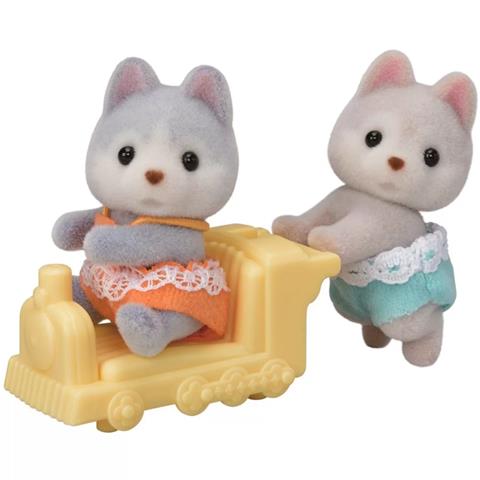 SYLVANIAN FAMILY BLIŹNIAKI PIESKÓW HUSKY