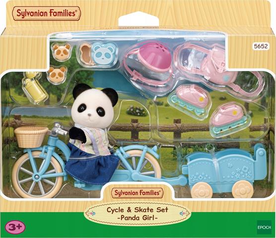 SYLVANIAN FAMILY WYCIECZKA ROWEROWA MISIA PANDY ZESTAW Z FIGURKĄ
