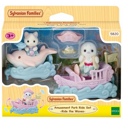 SYLVANIAN FAMILY MORSKIE POJAZDY W PARKU ROZRYWKI 5820