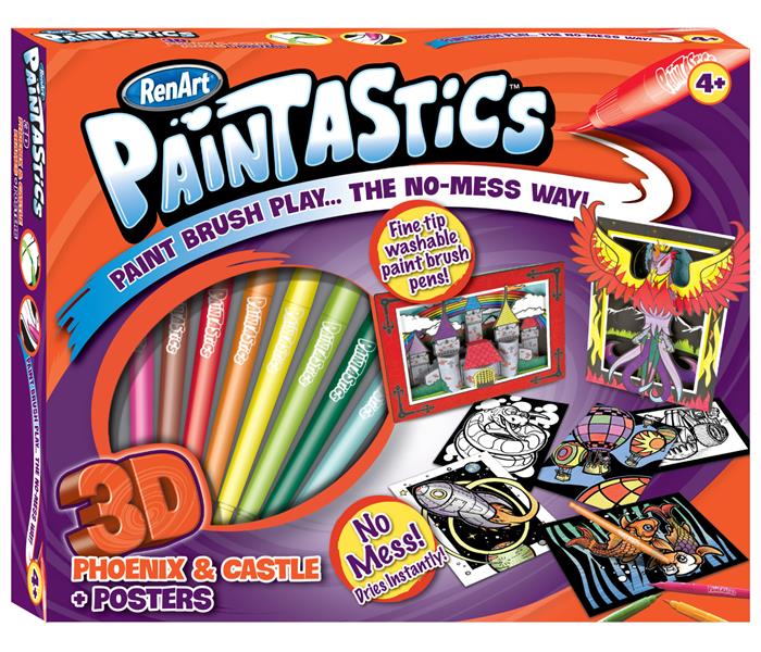 paintastic big box zestaw artystyczny mazaki pędzelki dumel 3220