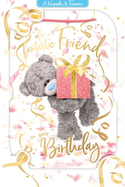 MG-Kartka holograficzna 3D - For a fantastic friend