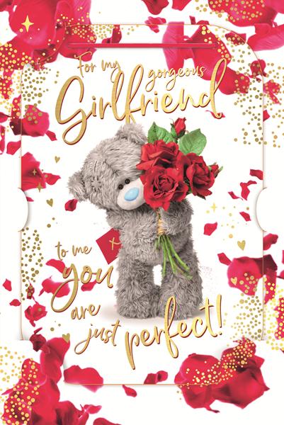 MG-Kartka holograficzna 3D - For my gorgeous girlfrie