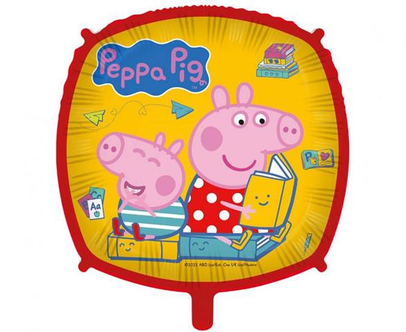 GODAN BALON FOLIOWY PEPPA PIG 46CM